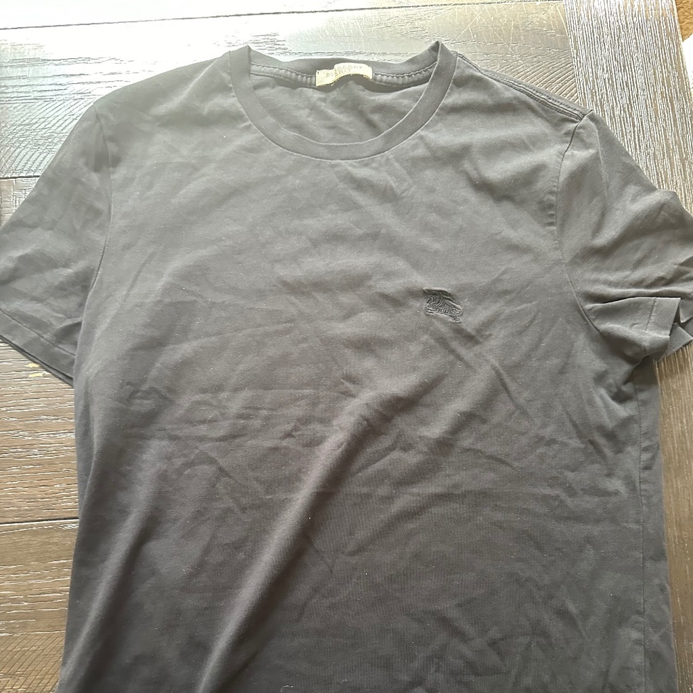 Men’s Burberry Crew Neck - Sz S, Grey